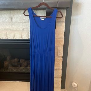NWOT - Caslon Blue Knit Sleeveless Maxi Dress - Women’s Size M